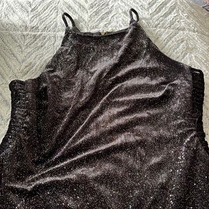 Black sparkle dress